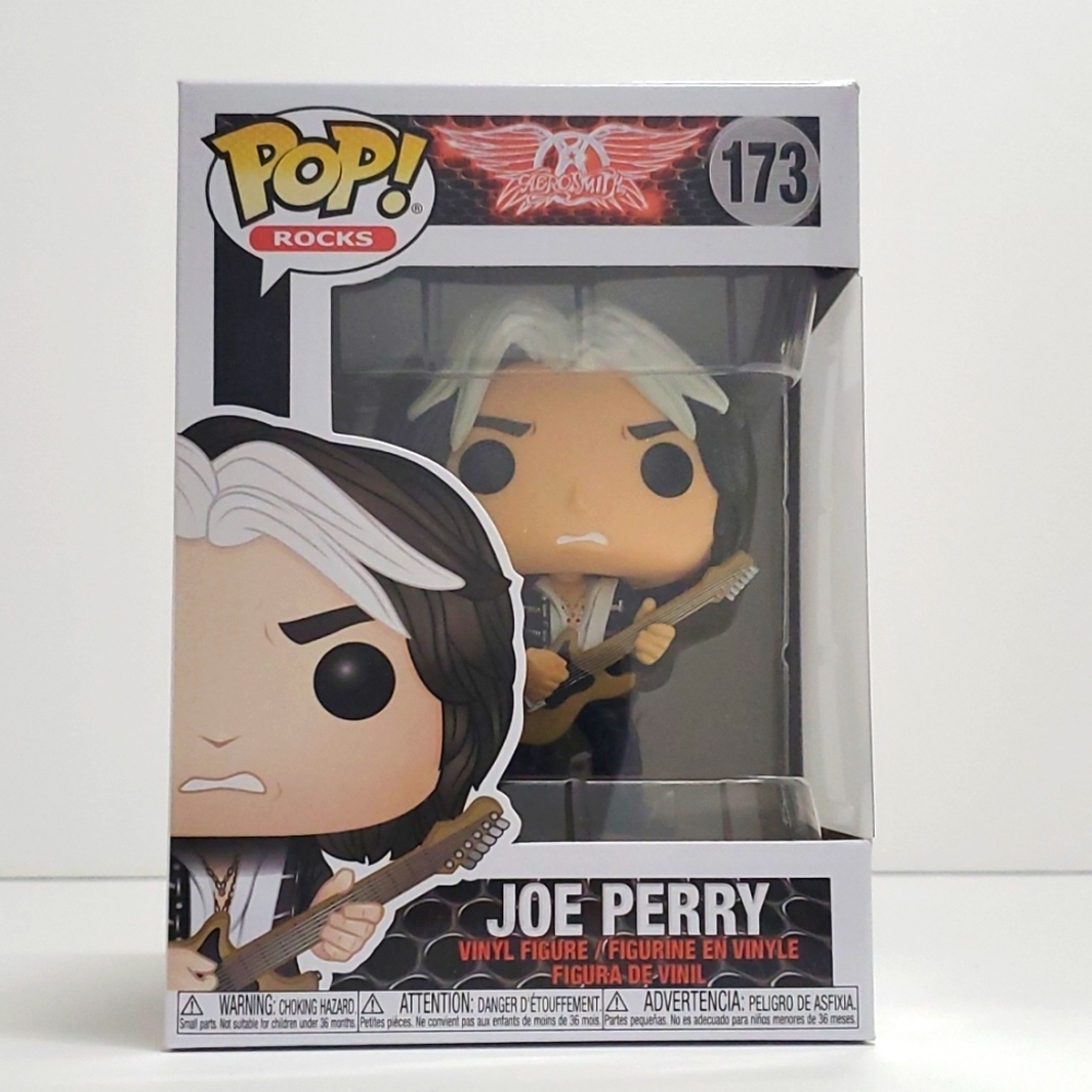 Joe Perry Aerosmith Funko Pop NIB #172